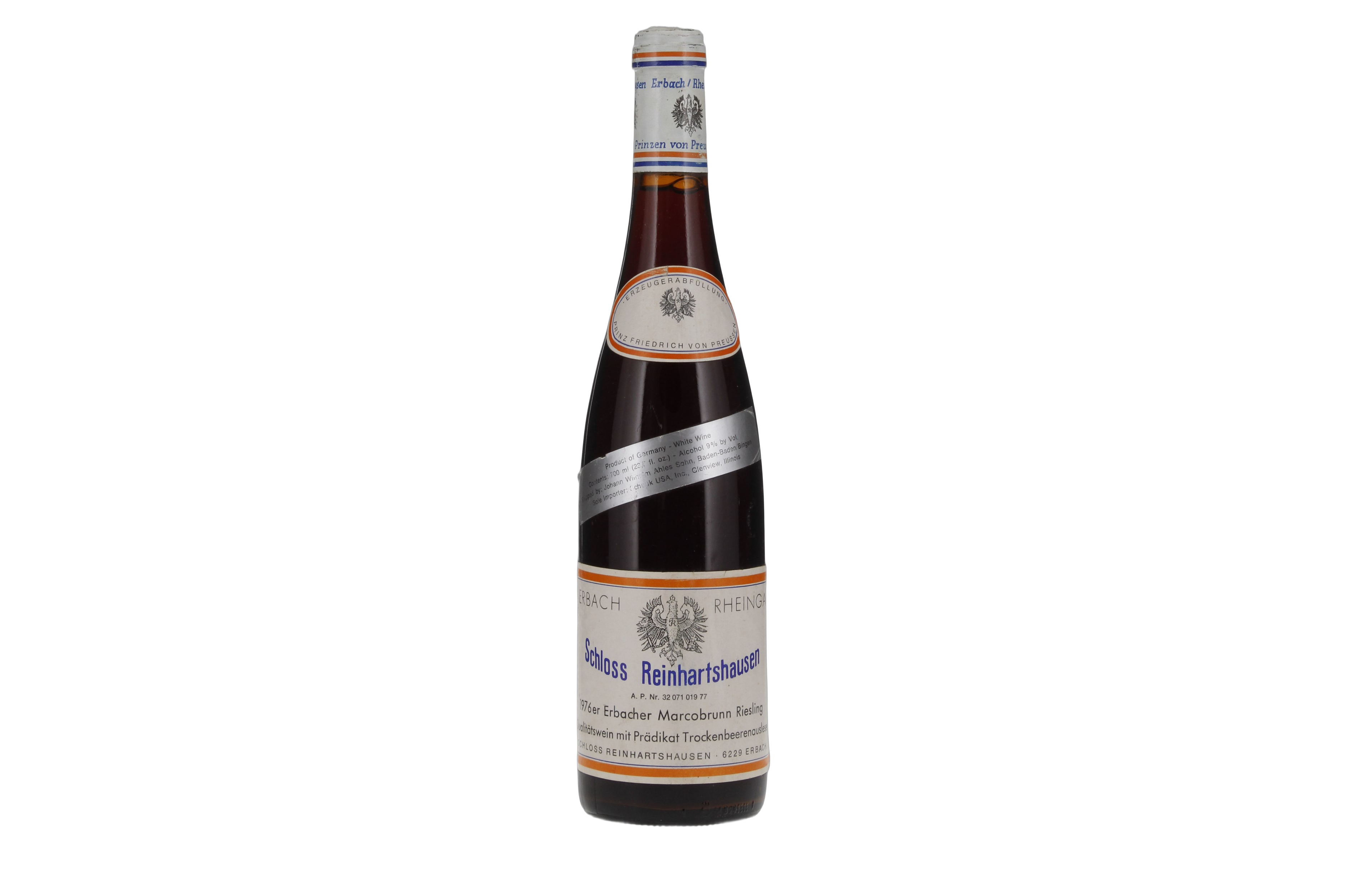 Schloss Reinhartshausen Erbacher Marcobrunn Riesling Trockenbeerenauslese